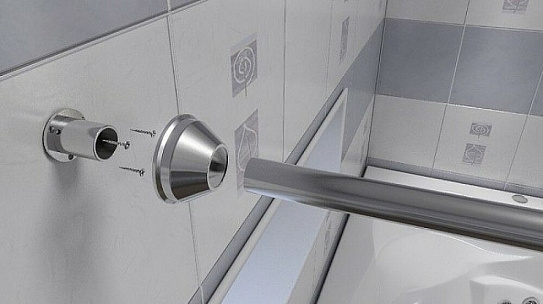 Карниз для ванны Bas Дрова/Мега 160x160 КЗ00004