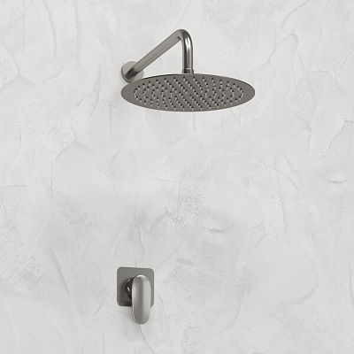 Встраиваемый комплект для душа с верхней душевой насадкой WasserKRAFT A1451 097 121