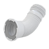 Слив раздвижной для унитаза 280-550мм AlcaPlast A97