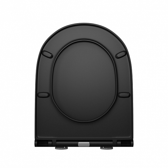 Унитаз подвесной безободковый черный DK Matrix DT1396025