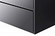Тумба без раковины Акватон Римини 60 черный глянец 1A226601RN950