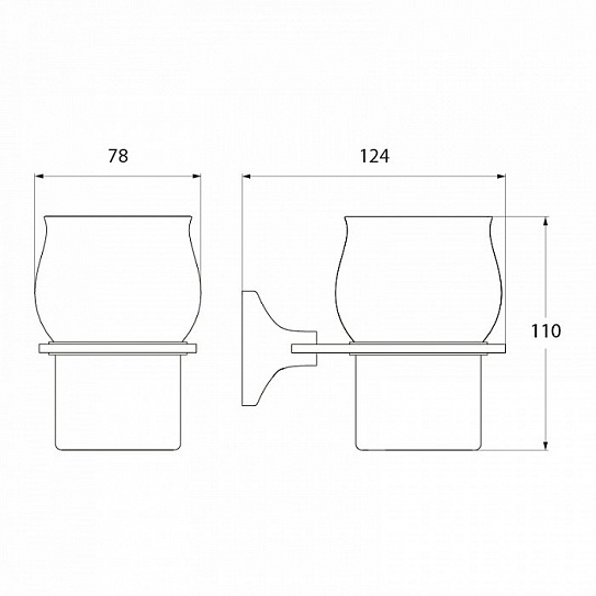 Подстаканник Iddis Leaf LEASBC1I45