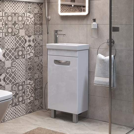 Тумба напольная Vigo Plaza 400-1-0 (под умывальник Миранда 40) tnPLA MIR40 1D