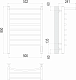 Полотенцесушитель электрический Terminus Классик с/п П8 500х850 quick touch 4670078531414