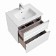 Тумба с раковиной Roca The Gap 60 2 ящика A857397806, белый глянец