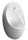 Писсуар безободковый сенсорный Vitra Arkitekt питание от батарейки 5999B003-5555