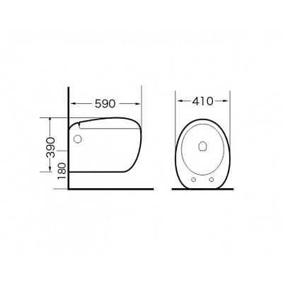  Унитаз подвесной Grossman GR-4442 580*400*390