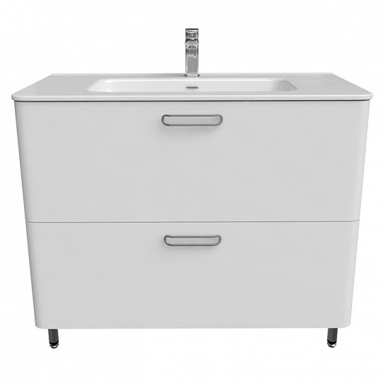 Тумба напольная с раковиной 100 см (0101000i28) Iddis Brick BRI10WFi95K