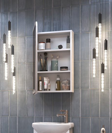 Зеркальный шкаф в ванную 45 см Vigo Callao 450 zsh.CAL.45