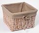 WK Kammer WB-180-M Плетеная корзина с крышкой 32*32*20