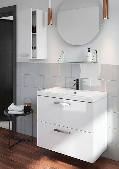 Раковина мебельная COMO 80 Cersanit Velvex 4690311045416 белая