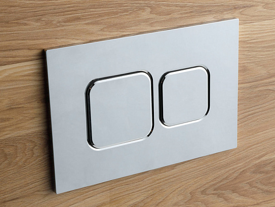 Инсталляция для подвесного унитаза Monterey H511A , клавиша хром (пневмо)