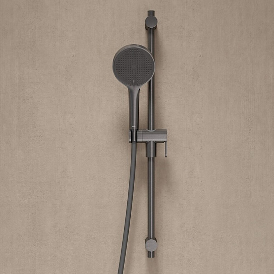 Лейка для душа, графит матовый, Iddis Aiger, AIG4FG0i18