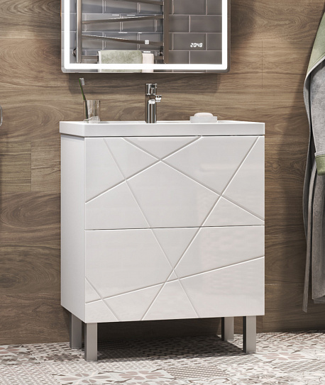 Тумба напольная Vigo Geometry 600-0-2 (под ум Фостер) tn.bsf.GEO.FOS.60.2Y