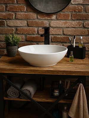 Накладная раковина 41 см MONTEREY ZT-8043 овальная