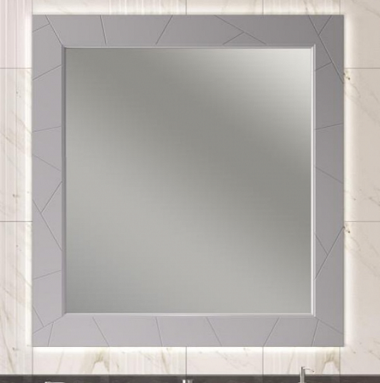 OPADIRIS зеркало ЛУИДЖИ 100 серый матовый вар.2