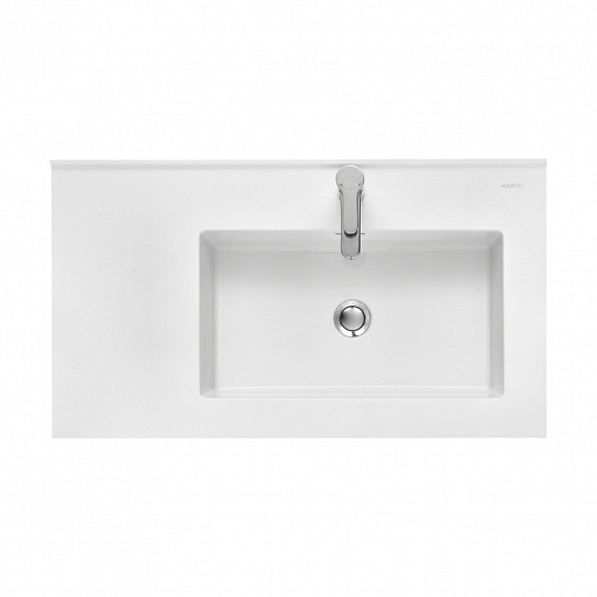 Раковина AQUATON Квадро Про 80 правая 1A734331QA01R