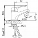 Смеситель для раковины Frap H13 F1013