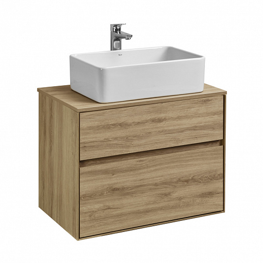 Тумба под накладную раковину Aquaton Либерти 75 дуб эльвезия 1A279501LYC70