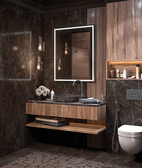 Зеркало с подсветкой Vigo 100х80 Roberta Comfort 800