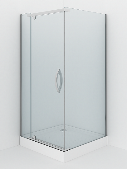 Душевое ограждение 90х90 ALEX BAITLER AB214-90 без поддона