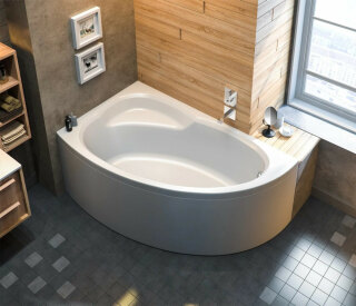 Ванна акриловая угловая 160х90 BAS Сагра New левая В00145