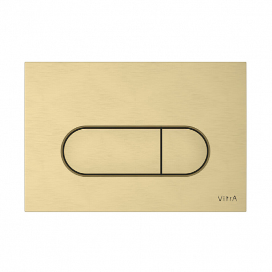 Панель смыва Vitra Root Round, шлиф золото 740-2225