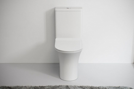 Унитаз-компакт безободковый MONTEREY ZT-T1217 смыв торнадо