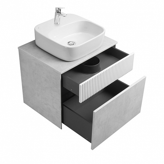 Тумба под накладную раковину AQUATON Марбл 60 1A276101MH4C0