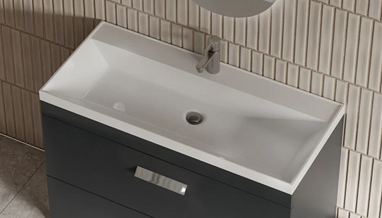 Раковина Classica 100 без перелива Velvex rkCla100-81