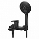 Смеситель для ванны с душем GROSS AQUA Evo Matt Black 2155297MB