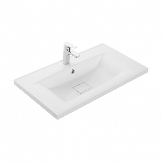 Мебельная раковина 80 см Aquaton Айрис M 800 белая 1A73263KAG010