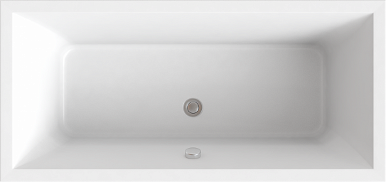 Ванна из литьевого мрамора 170х80 Мадрид BAS ВА00006 белая