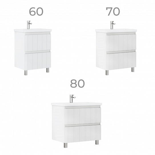 Тумба напольная с раковиной Vigo Finlay 700-0-2 tn.FIN.COM.70.2Y