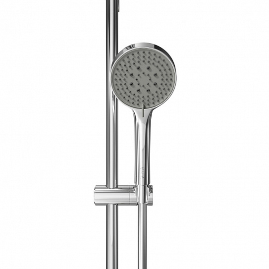 Душевой гарнитур VitrA Base Round A45908EXP с ручным душем без смесителя хром
