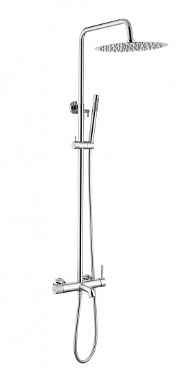 Душевая система с изливом Boheme Uno 468-CR хром