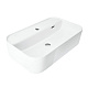 Раковина накладная 60 Sanita Luxe Infinity Shelf INF60SLWB01SH (с отверстием под смеситель)