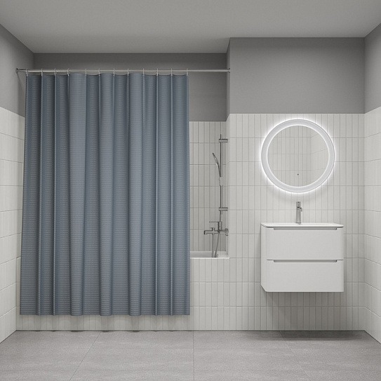 Штора для ванной 200х180 Iddis Décor DW03P18i11