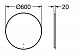 Зеркало Roca Luna 60 ZRU9307557