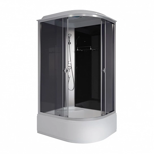 Душевая кабина 120х90х215 Niagara Eco E120/90/40L/TN высокий поддон 40см стекло тонированное