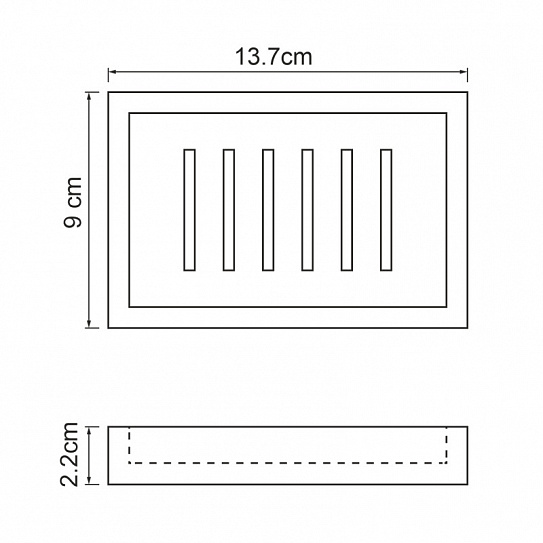 Мыльница WasserKRAFT Abens K-3729