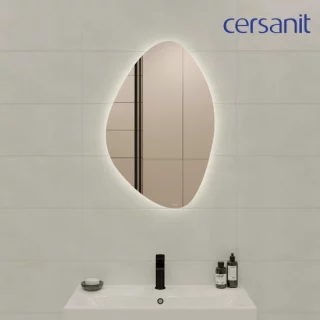 Зеркало с подсветкой 60x85 Cersanit ECLIPSE smart 64153 органик