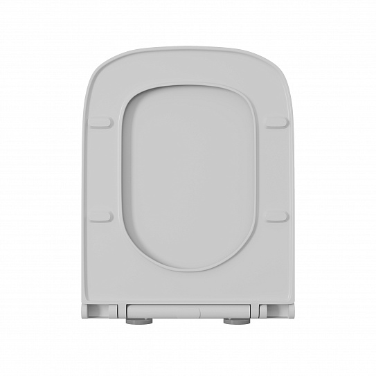 Сиденье для унитаза D&K DS0416 DT1516016, DT1516516 микролифт дюропласт белый