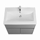 Тумба с раковиной Aquaton Форест 75 туманный серый 1A278201FR4D0