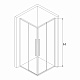Душевой уголок RGW  Stilvoll 100x100x195 RGW SV-31-G Квадрат/Золото/Прозрачное/6 мм (Easy)