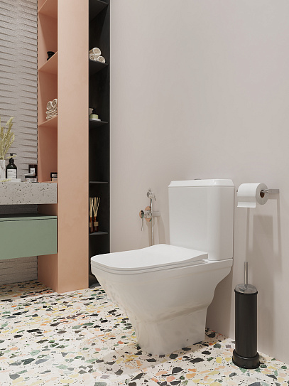 Унитаз безободковый Santek Лайн softclose SLIM 1WH501573