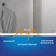 Зеркало с LED подсветкой с антизапотеванием 80x55 Cersanit 051 design pro bluetooth