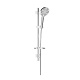 Душевой гарнитур со штангой, Ideal Spa, Milardo, ILS3C70M16