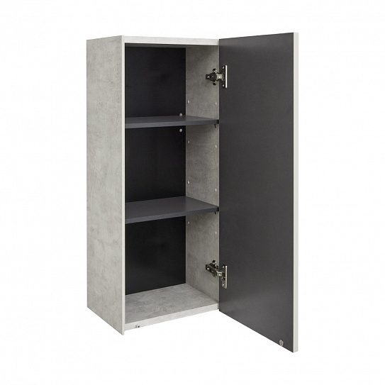 Шкаф подвесной AQUATON Сохо Серый матовый 1A258403AJ9A0