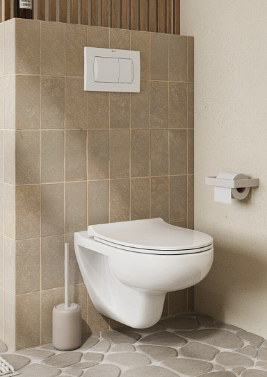 Комплект инсталляция с подвесным унитазом Roca Victoria Pack 893105010 с сиденьем микролифт